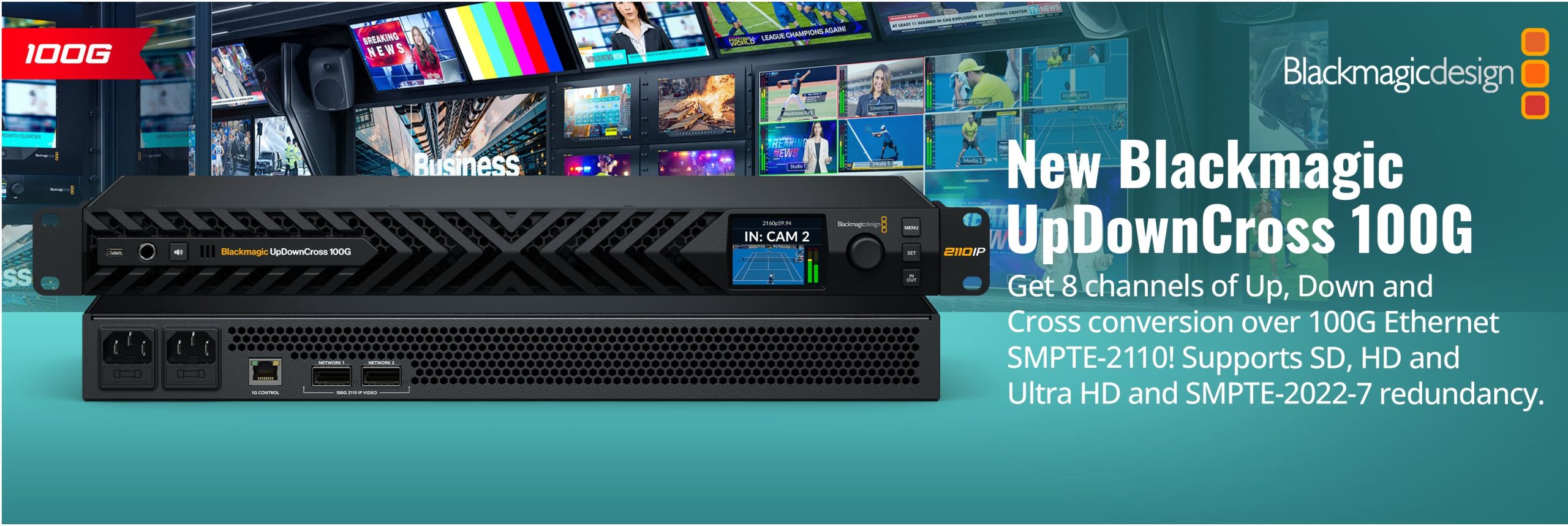 Blackmagic UpDownCross 100G - Right - EN USA copia